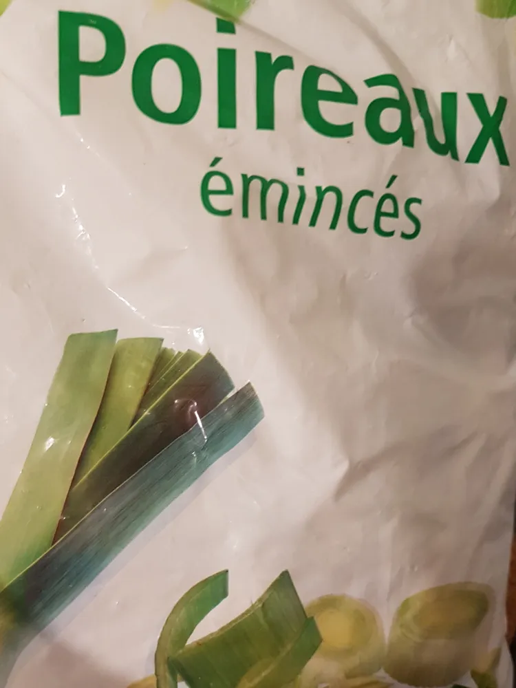 Poireaux émincés