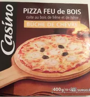 Pizza Bûche de chèvre cuite au feu de bois