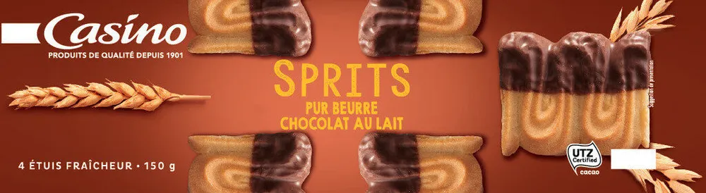 Sprits chocolat au lait