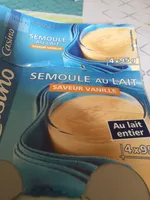 Semoule au lait saveur vanille - Au lait entier