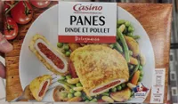 Panés Dinde et Poulet Bolognaise