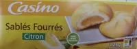 Casino sablés fourrés citron