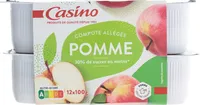 Compote Allégée Pommes 30% de sucres en moins