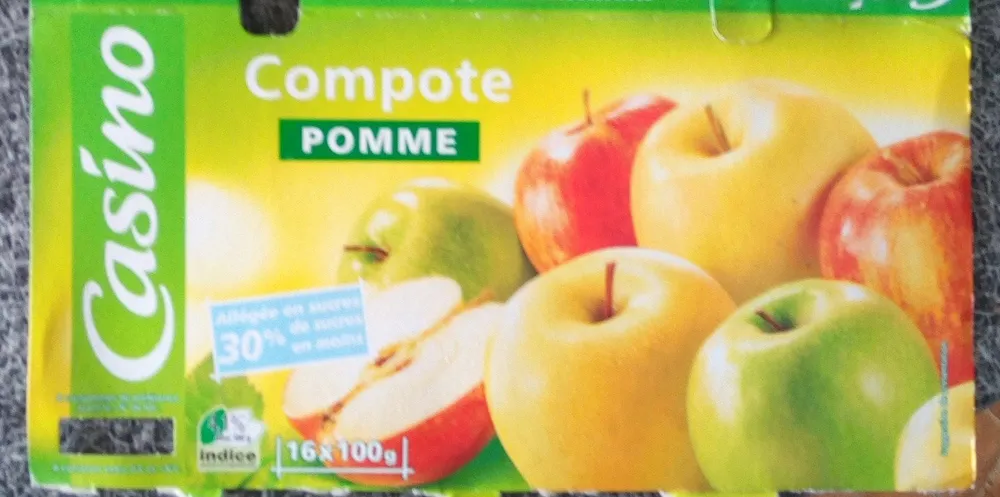 Pomme allégée en sucres 30% de sucres en moins