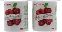Yaourt a la cerise avec morceaux