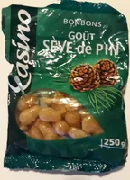 Bonbons goût Sève de pin