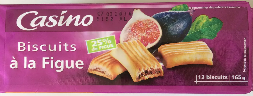 Biscuits à la figue