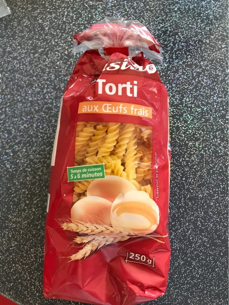 Torsades oeufs frais  250G