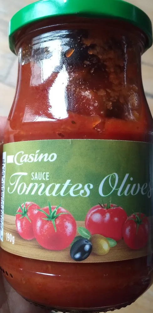 Sauce tomates olives