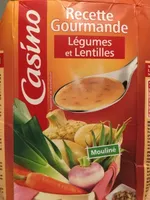 Mouliné de légumes aux lentilles