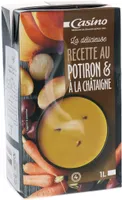 Recette gourmande Châtaignes et Potiron
