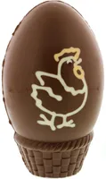 Oeuf Chocolat au lait décoré