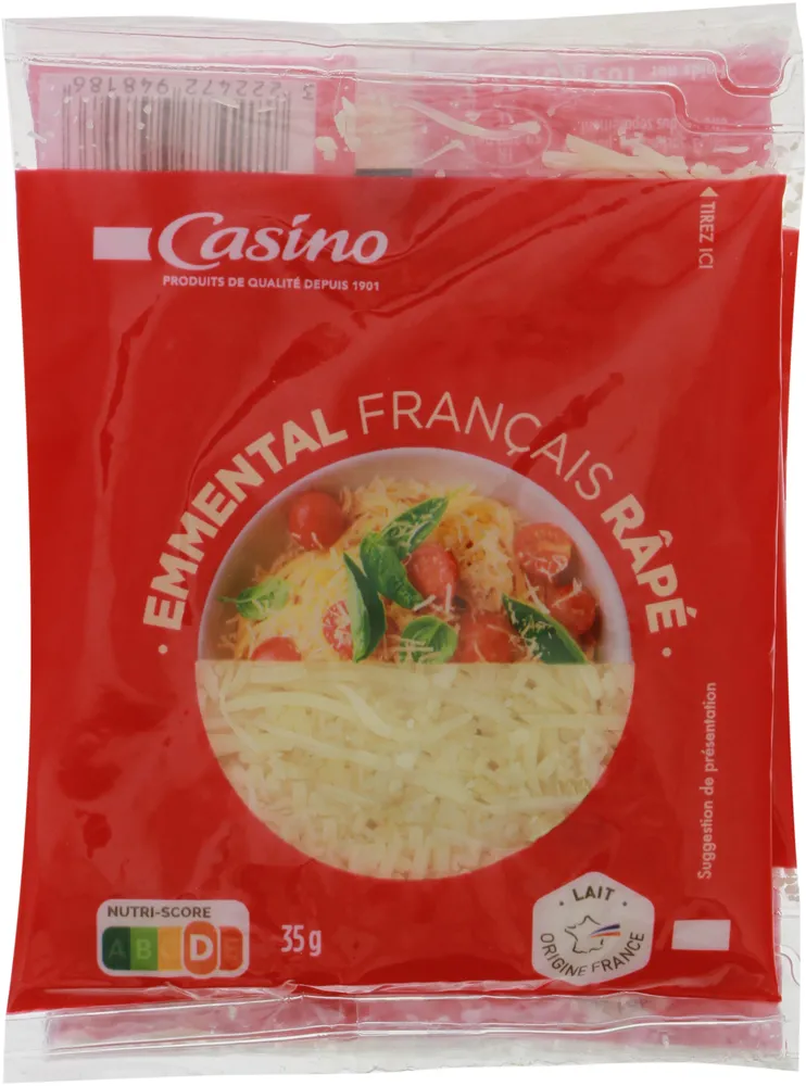 Emmental français râpé