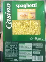 Spaghetti aux oeufs frais