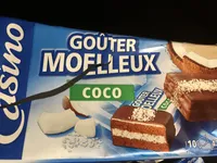 Goûters moelleux saveur coco