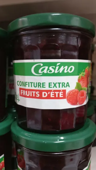 Confiture extra fruits d'été
