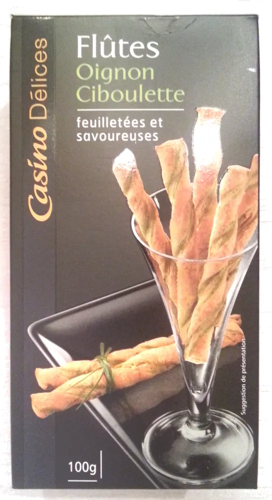 Flûtes Oignon Ciboulette