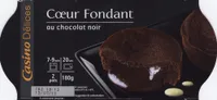 Coeur fondant - Au chocolat noir