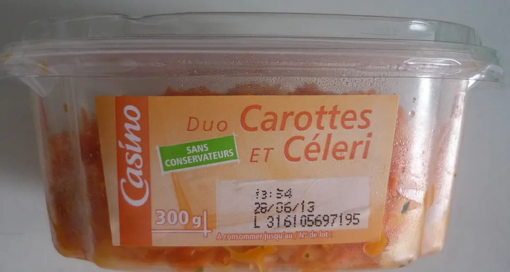 Duo carottes et céleri