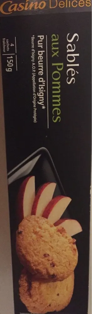 Les délicieux sablés aux pommes