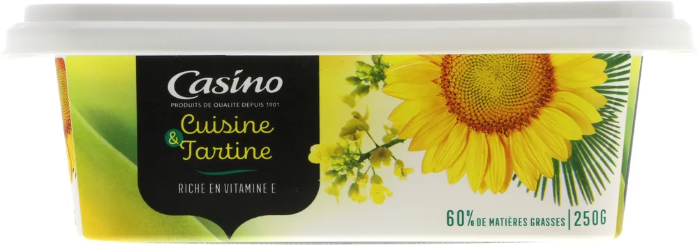 Tartine et Cuisine 60% de matières grasses