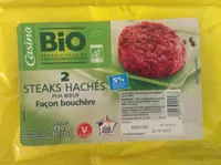 Steaks hachés pur boeuf façon bouchère