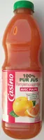 100% Pur Jus Pamplemousse rose avec pulpe