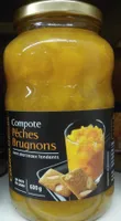 Compote Pêches Brugnons avec morceaux fondants