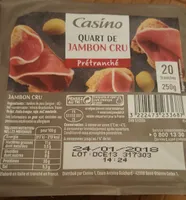 Quart de Jambon cru prétranché