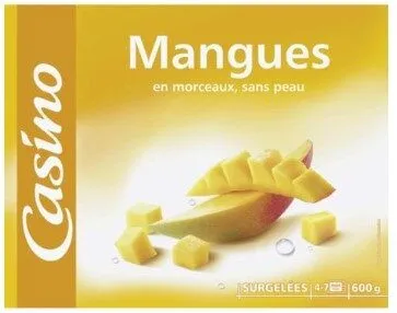 Mangues en morceaux