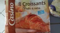 8 Croissants prêts à cuire pur beurre