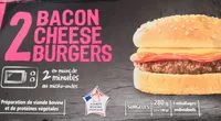 2 Bacon cheeseburgers
