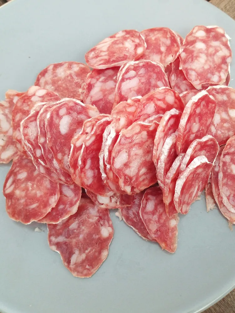 Saucisse sèche pur porc qualité supérieure label Rouge