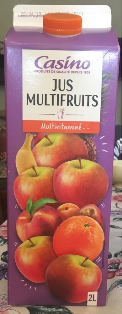 Jus Multifruits source de 5 vitamines