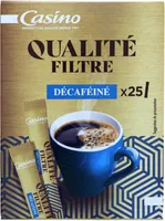 Qualité filtre décaféiné