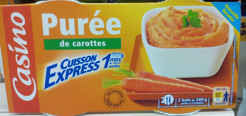 Purée de Carottes