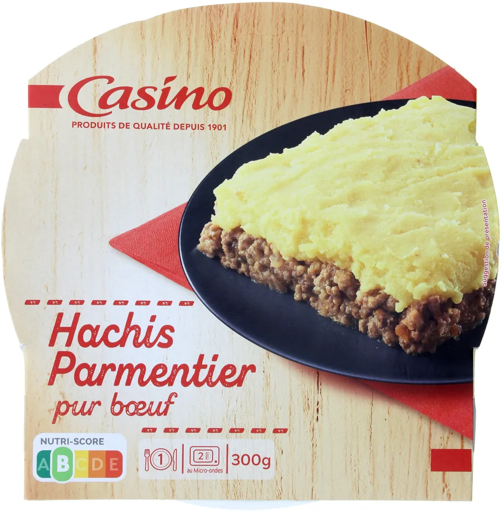 Hachis parmentier pur boeuf