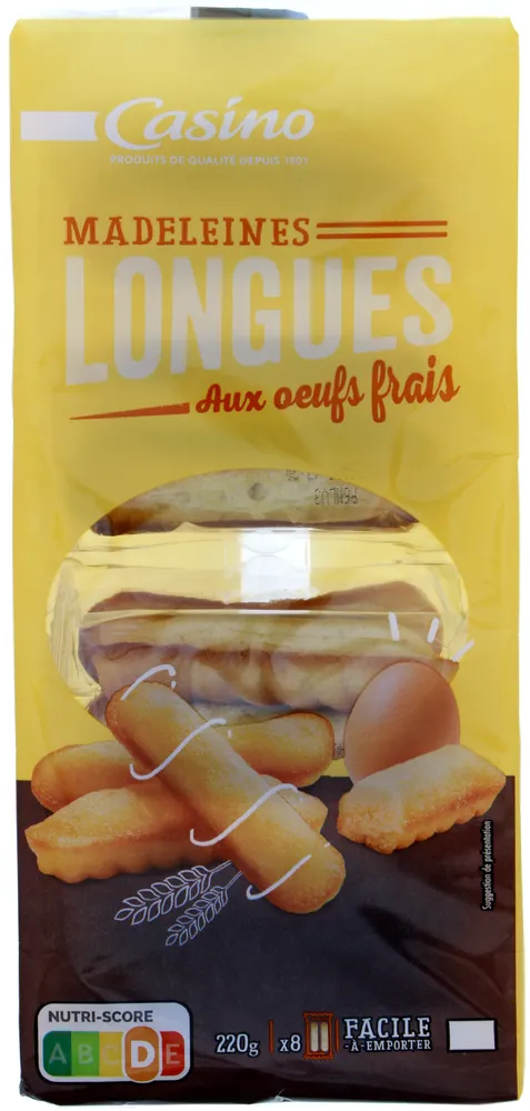 Madeleines Longues