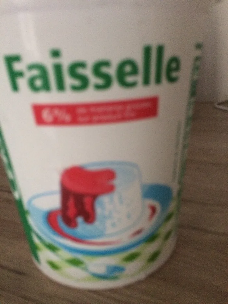 Faisselle 6 % de MG