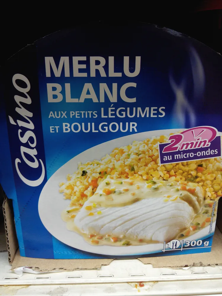 Merlu Blanc aux petits Légumes et Boulgour