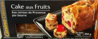 Cake aux fruits aux cerises de Provence, pur beurre