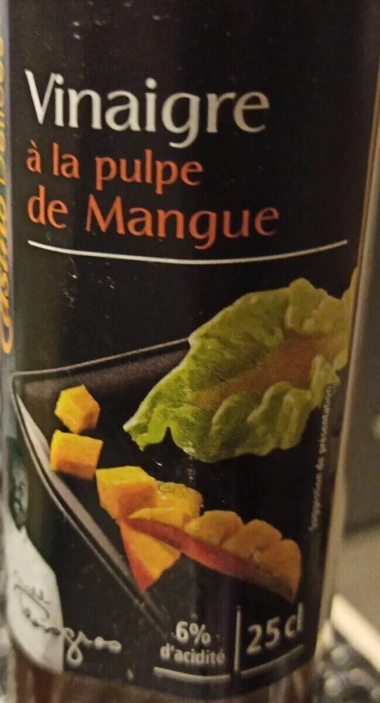 Vinaigre à la pulpe de mangue