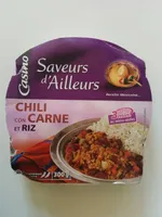 Chili con carne et riz