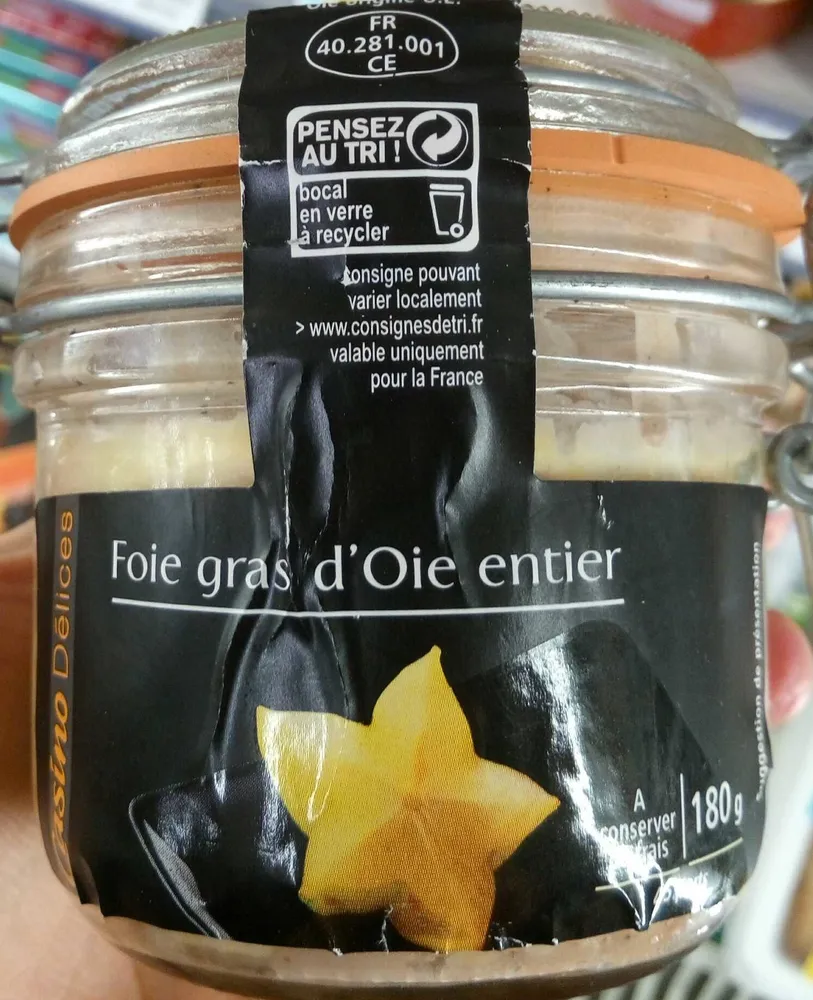 Foie gras d'Oie entier