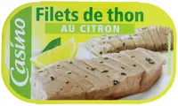 Filets de thon au citron