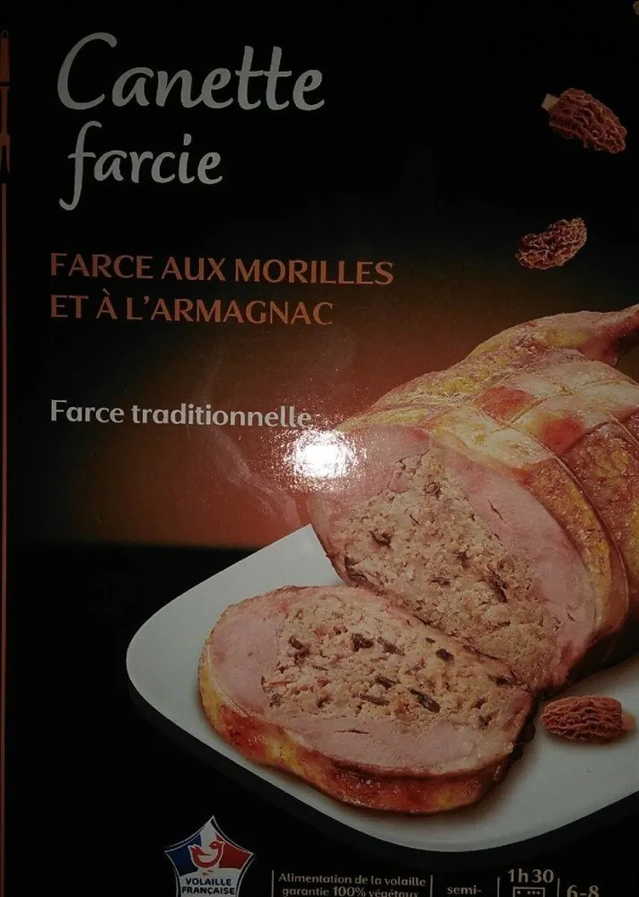 Canette farcie