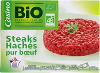Steaks hachés pur boeuf