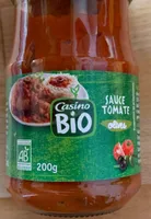 Sauce tomate aux olives bio