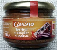 Terrine de sanglier au cognac