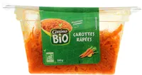 Carottes râpées bio